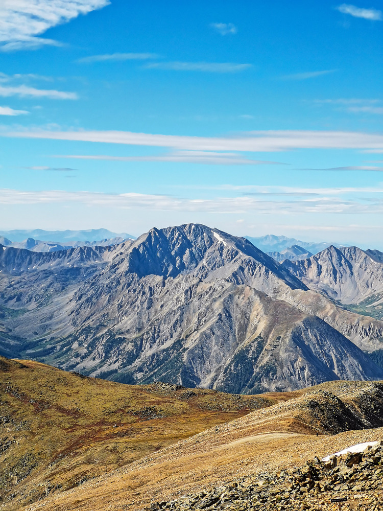 Mt Massive from Mt Elbert